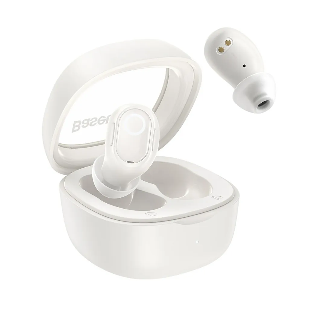 Baseus Bowie WM02 True Wireless Earphones - White