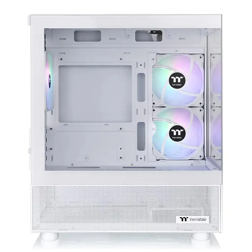 Thermaltake View 170 TG ARGB mATX Case Snow