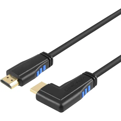 Cable Creation 4K 60Hz HDMI Male to Male Right Angle 1.8M Cable