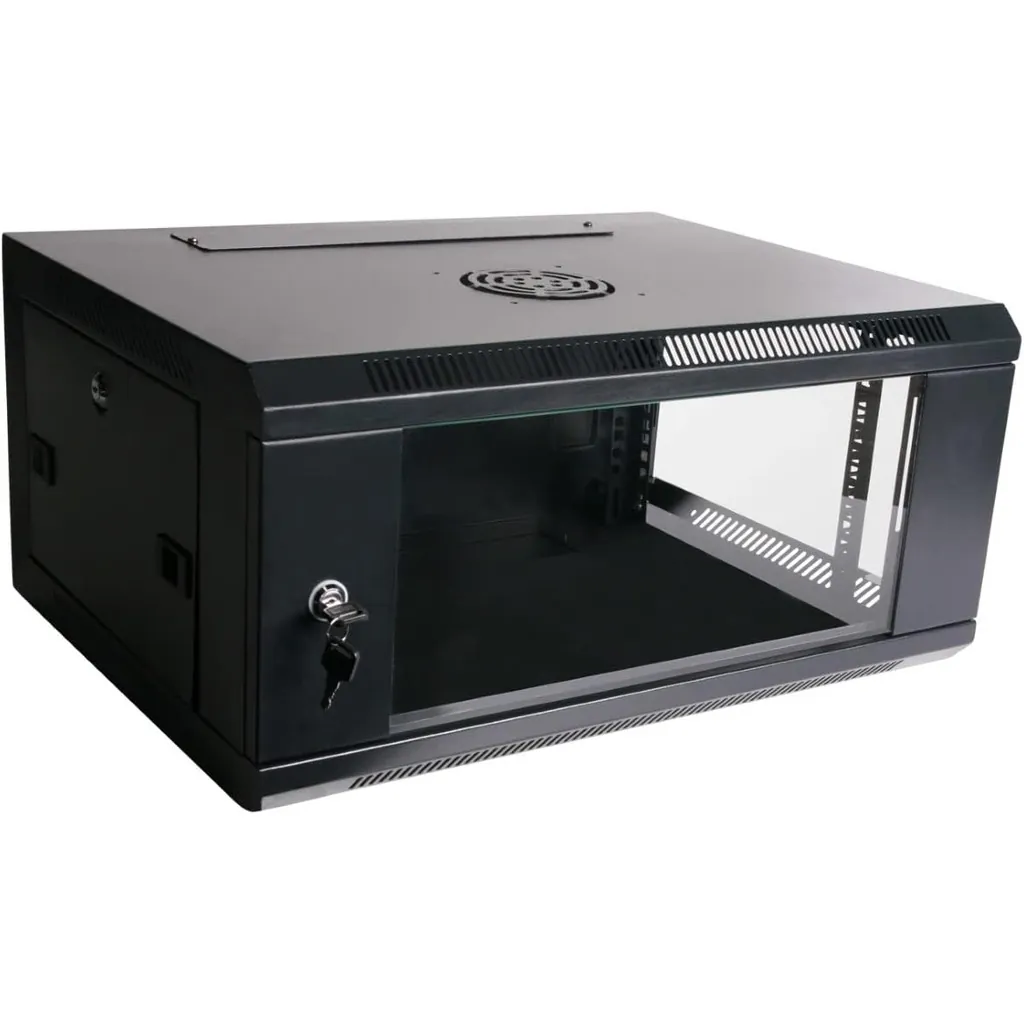 Deep Wall Mount Cabinet Server Rack Data Network Comms 6U 19" 450mm