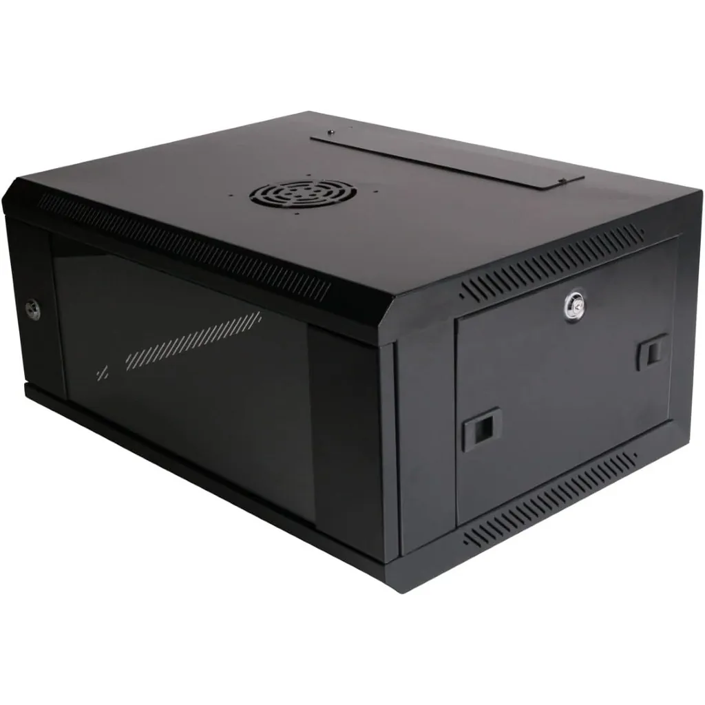 Deep Wall Mount Cabinet Server Rack Data Network Comms 6U 19" 450mm