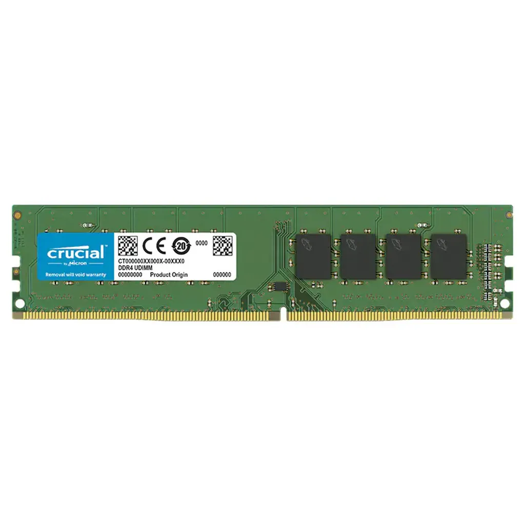 Crucial 8GB (1x8GB) DDR4 UDIMM 3200MHz CL22 Single Stick Desktop PC Memory RAM