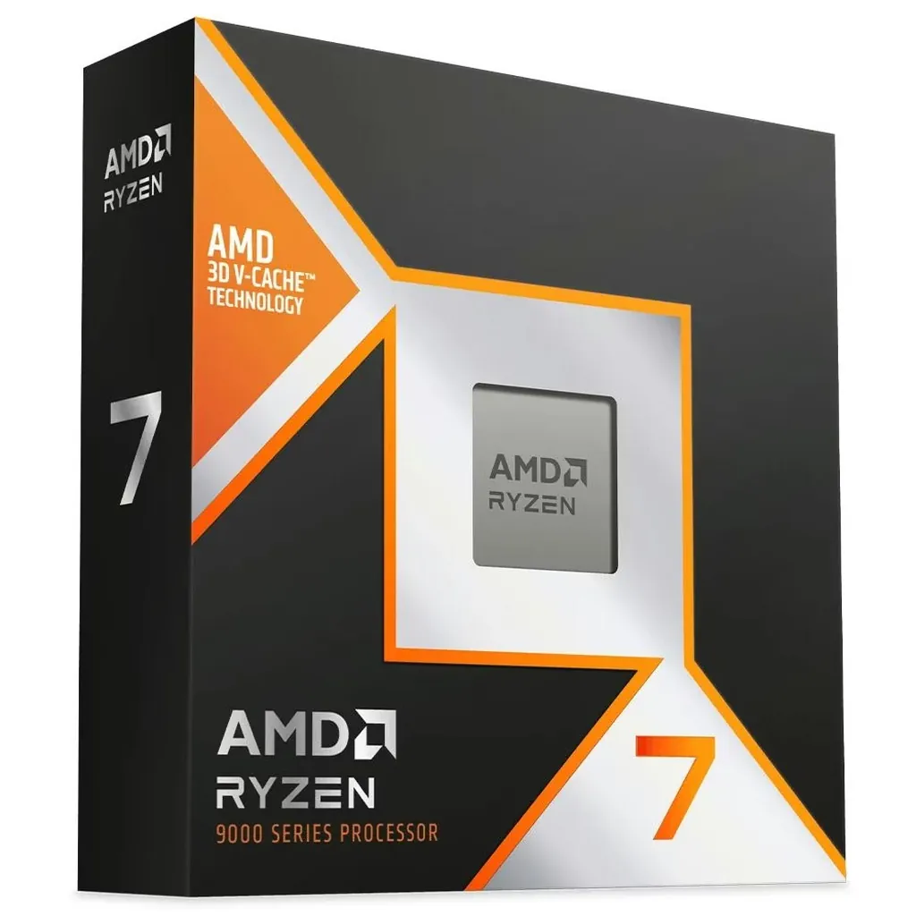 AMD Ryzen 7 9800X3D 8 Core 16 Thread Up To 5.2GHz AM5