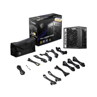 MSI MPG A1000G PCIE5 1000W 80 PLUS Gold Power Supply