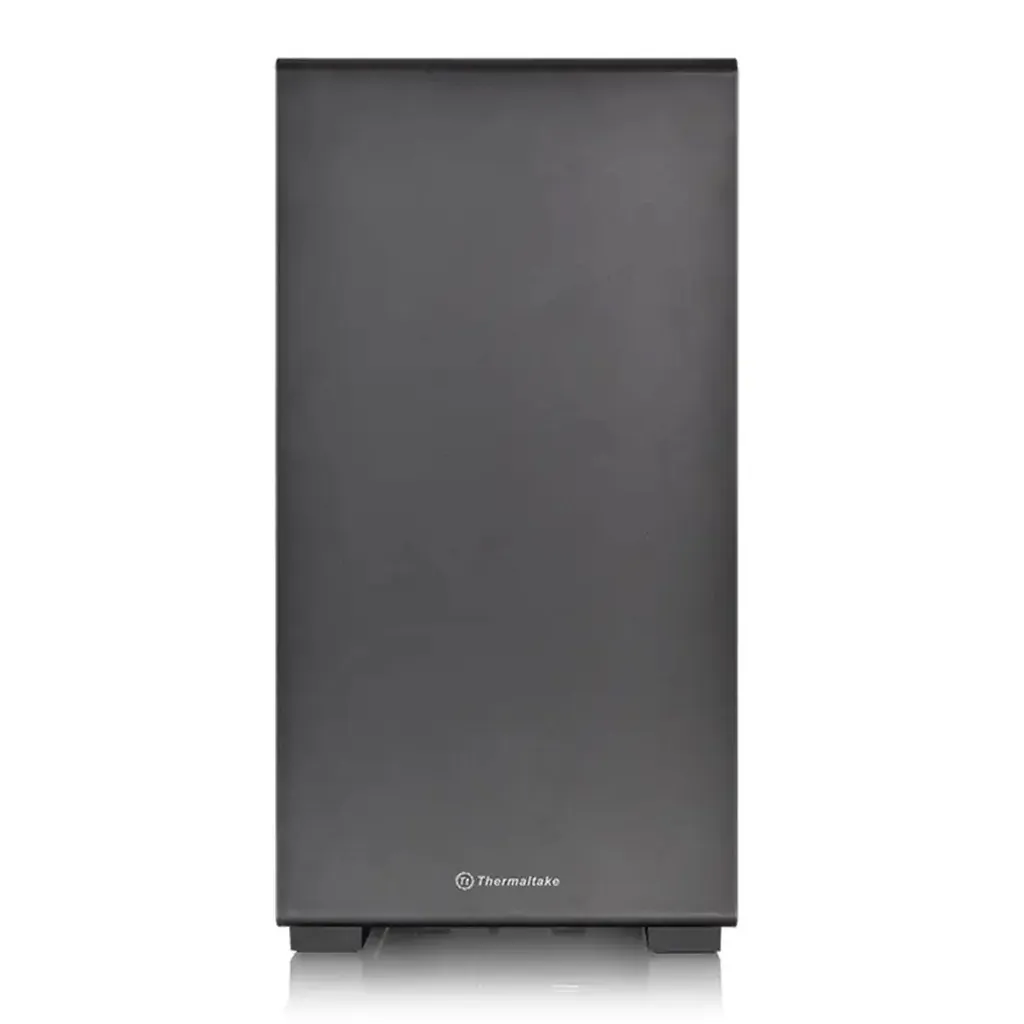Thermaltake S100 TG Tempered Glass mATX Case Black