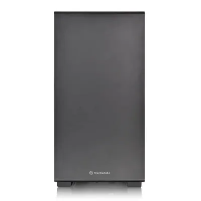 Thermaltake S100 TG Tempered Glass mATX Case Black