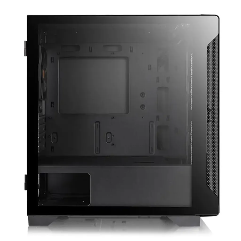Thermaltake S100 TG Tempered Glass mATX Case Black