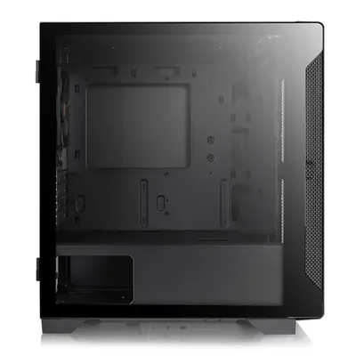 Thermaltake S100 TG Tempered Glass mATX Case Black