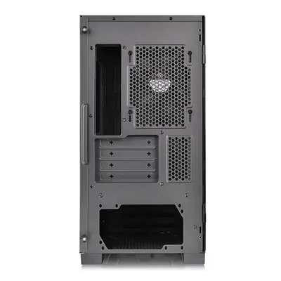 Thermaltake S100 TG Tempered Glass mATX Case Black