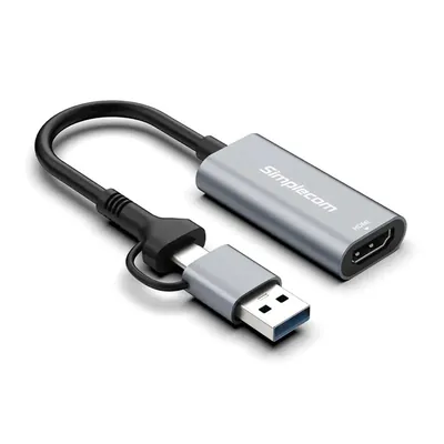 Simplecom DA306C Type-C/USB to HDMI Adapter