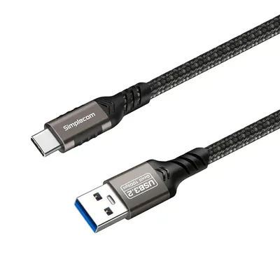 Simplecom USB-A to USB-C 3.2 Data Cable 1m