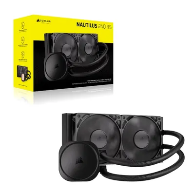 Corsair NAUTILUS 240 RS - 240mm AIO Liquid CPU Cooler Black