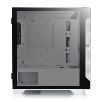 Thermaltake S100 TG Tempered Glass mATX Case Snow
