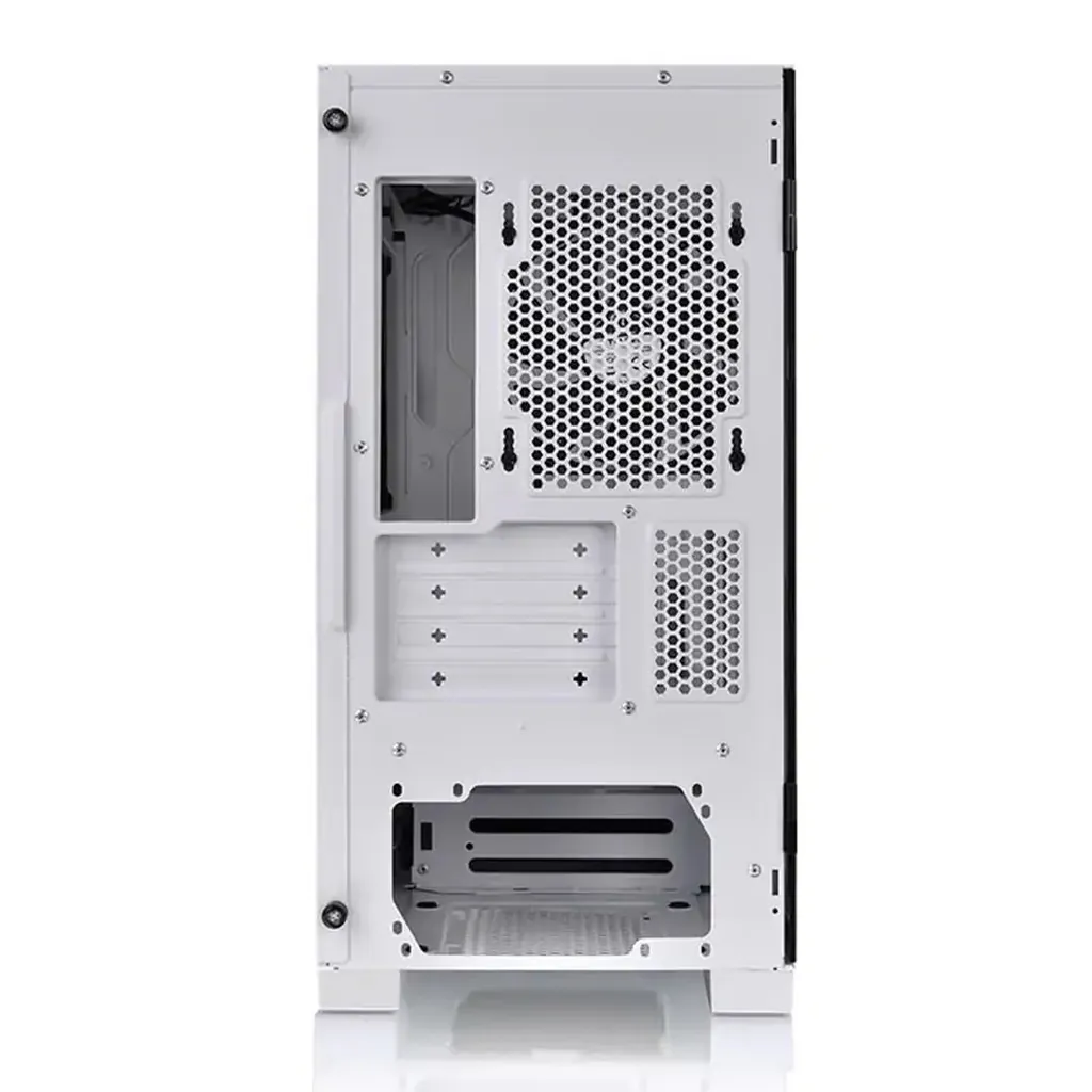 Thermaltake S100 TG Tempered Glass mATX Case Snow
