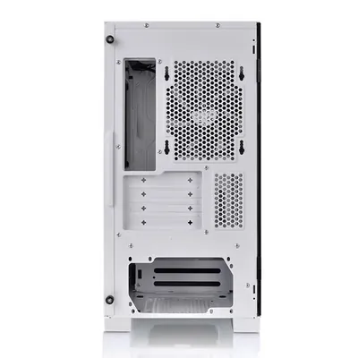 Thermaltake S100 TG Tempered Glass mATX Case Snow
