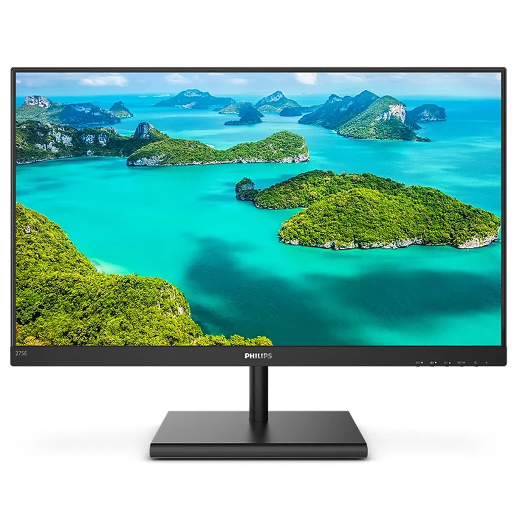 PHILIPS 27" (16:9) QHD 1440p IPS LED, 75Hz, 4MS, VESA, VGA, HDMI, DP, 3YR