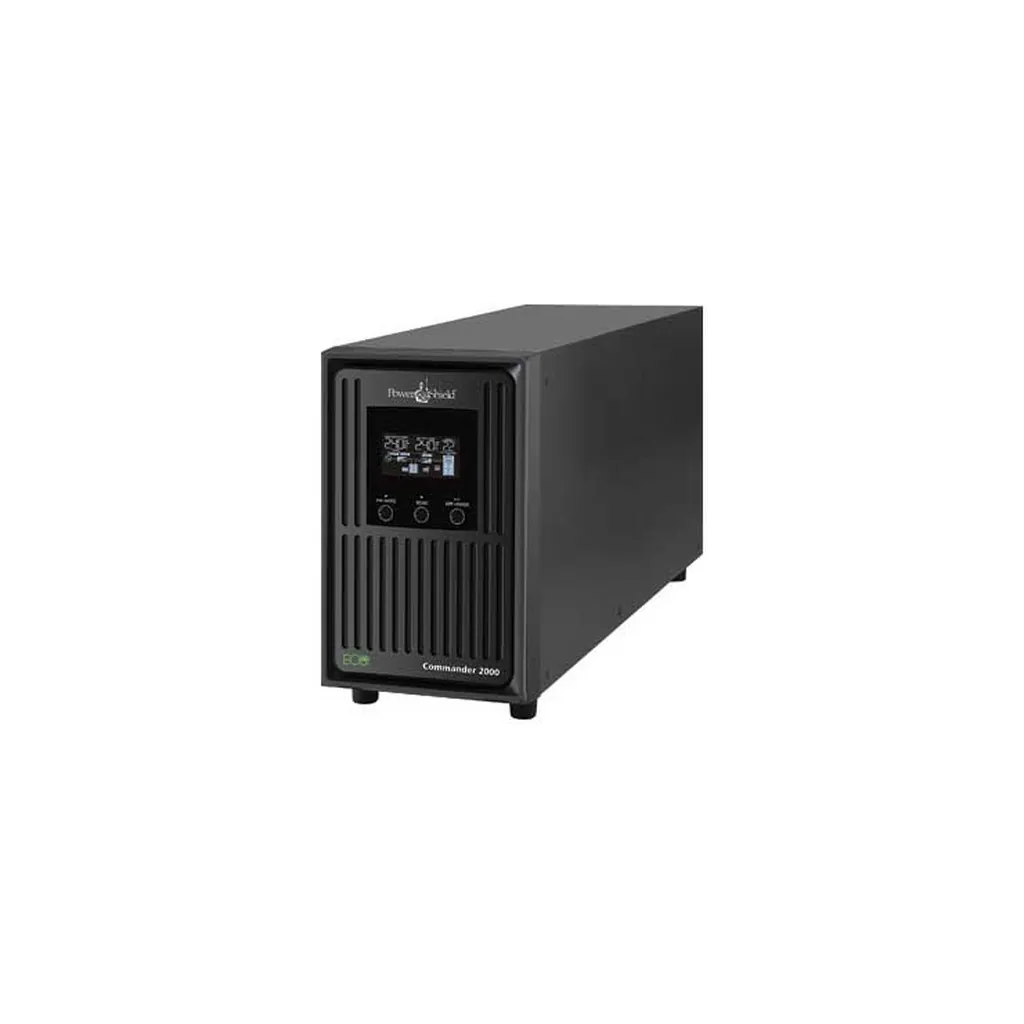 PowerShield PSCM2000 Commander 2000VA / 1800W Line Interactive, Pure Sine Wave Tower UPS, 2YR