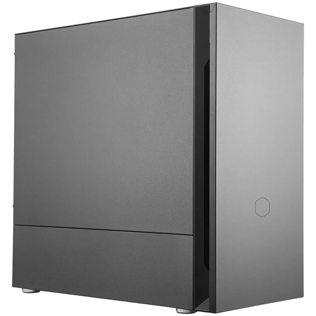 Cooler Master Silencio S400 Steel Micro Tower Case - Black