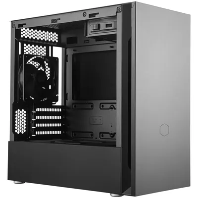 Cooler Master Silencio S400 Steel Micro Tower Case - Black