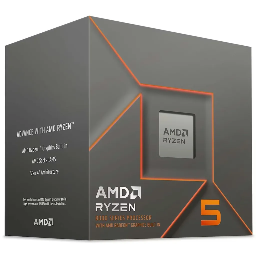 AMD Ryzen 5 8500G 6 Core 12 Thread Up to 5.0GHz AM5