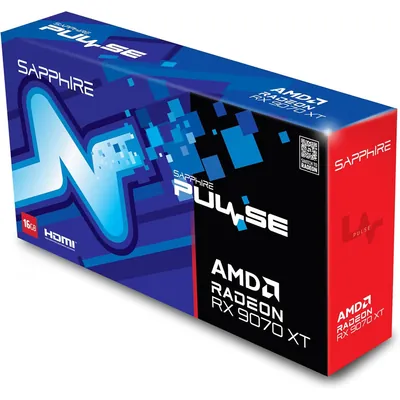 SAPPHIRE PULSE AMD RADEON™ RX 9070 XT GAMING 16GB 