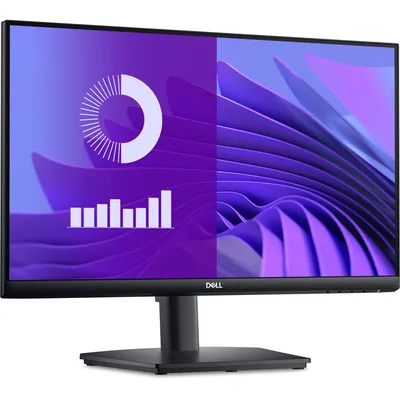 DELL E-SERIES 23.8" (16:9) FHD VA LED Monitor, HDMI, DP, VGA, H/ADJ, TILT, SPKR, 3YR