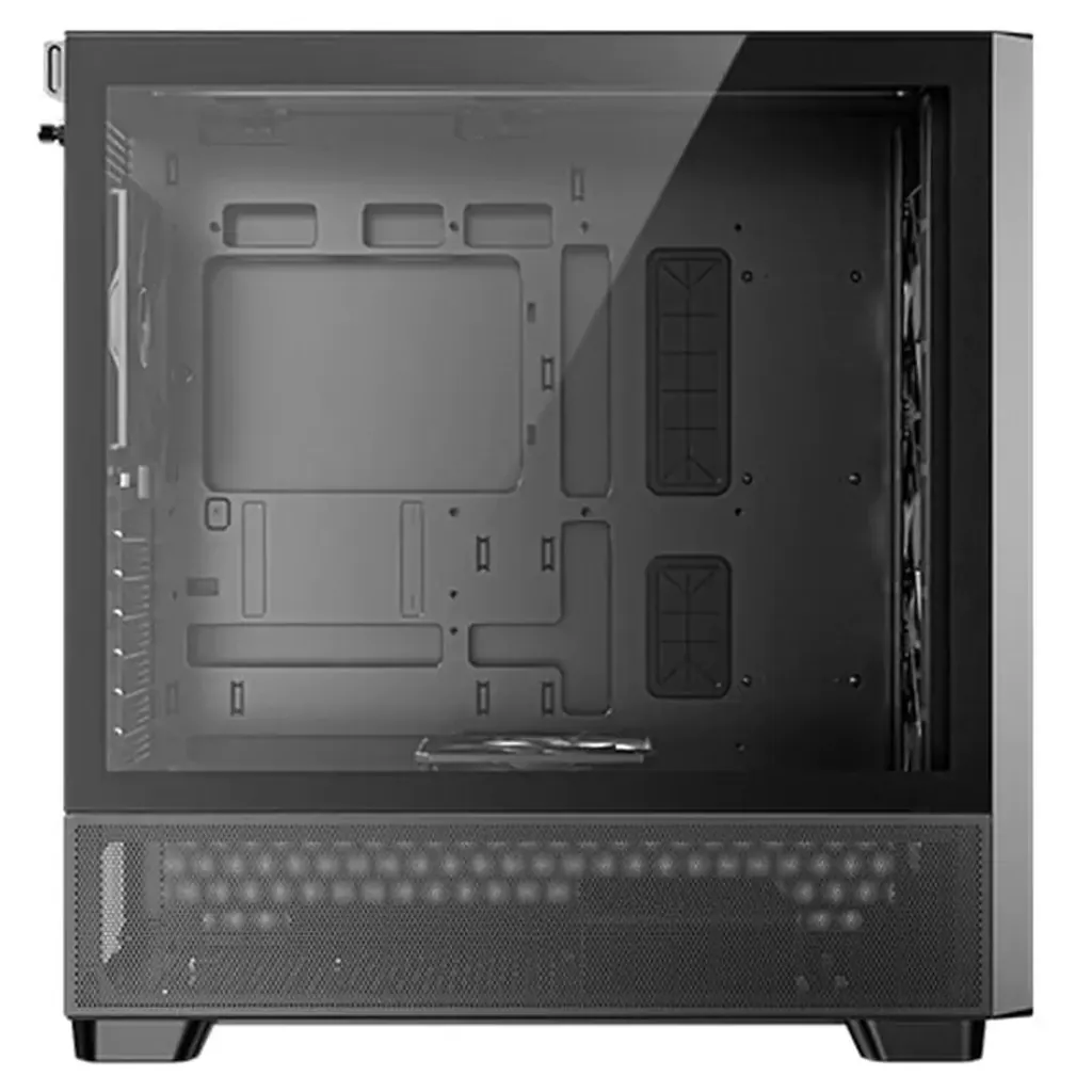 Antec Flux ATX Black Premium Case - Walnut
