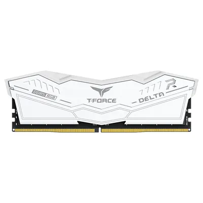 Team T-Force Delta RGB 32GB Kit (2x16GB) DDR5-6000 C30 (White)