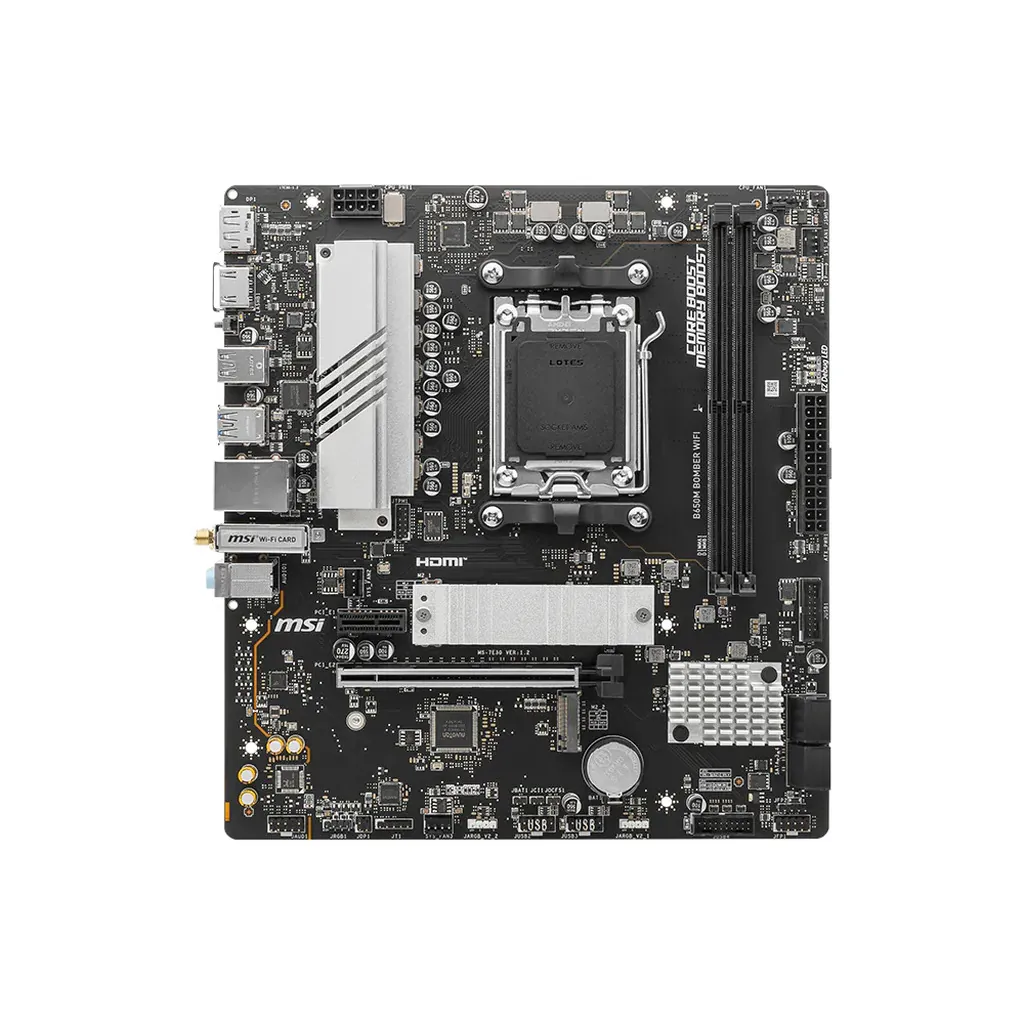 MSI B650M BOMBER WIFI AM5 mATX Motherboard