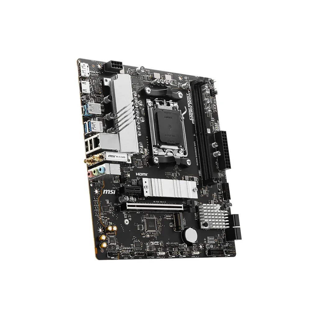 MSI B650M BOMBER WIFI AM5 mATX Motherboard