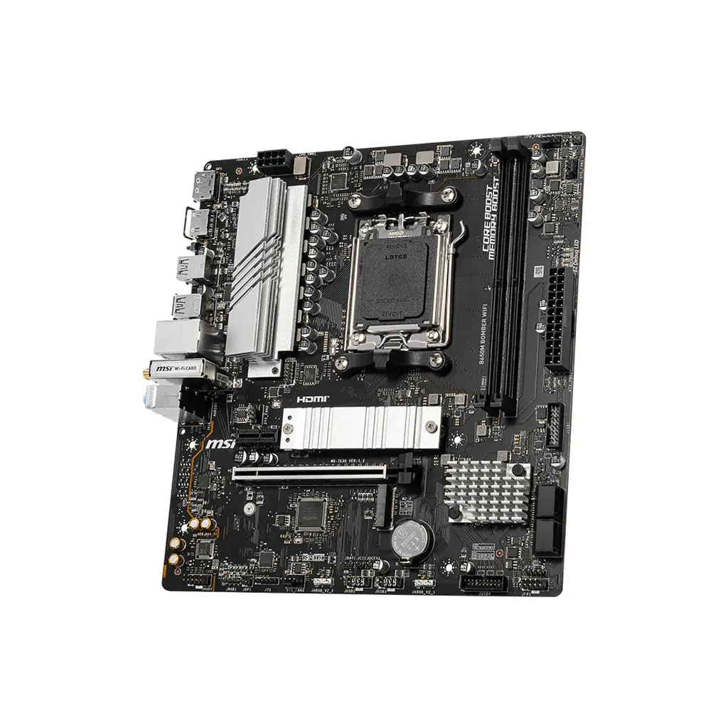 MSI B650M BOMBER WIFI AM5 mATX Motherboard