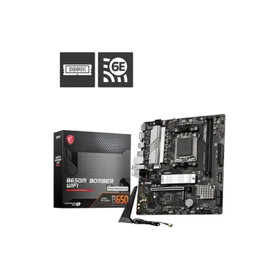 MSI B650M BOMBER WIFI AM5 mATX Motherboard