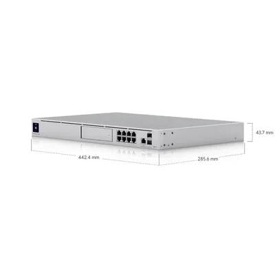 Ubiquiti Dream Machine Special Edition, UniFi OS Console, 8x GbE PoE RJ45 Ports, 3.5" HDD Bay