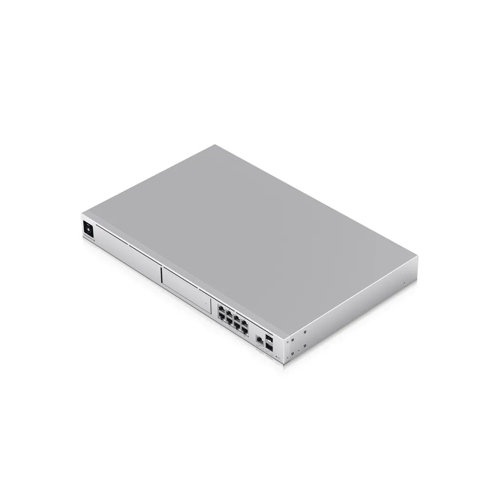 Ubiquiti Dream Machine Special Edition, UniFi OS Console, 8x GbE PoE RJ45 Ports, 3.5" HDD Bay