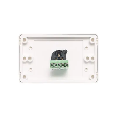 Redback 5 Pin Horizontal Microphone Wallplate