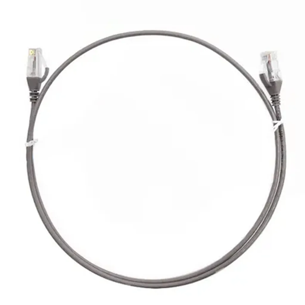 4Cabling Cat 6 Ultra Thin Network Cable 0.15M - Grey