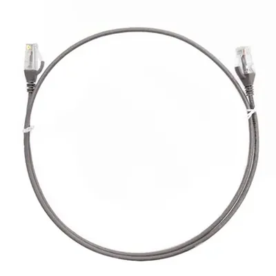 4Cabling Cat 6 Ultra Thin Network Cable 0.15M - Grey