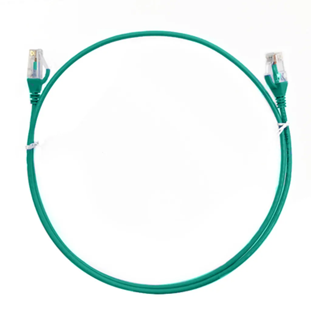 4Cabling Cat 6 Ultra Thin Network Cable 0.15M - Green