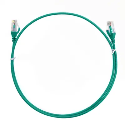 4Cabling Cat 6 Ultra Thin Network Cable 0.15M - Green