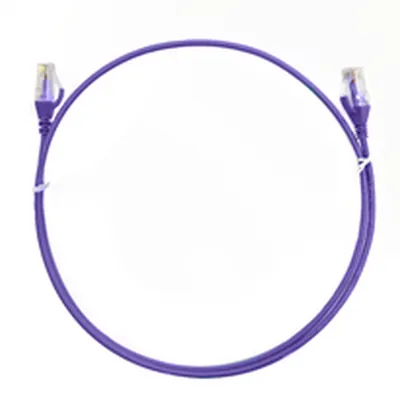 4Cabling Cat 6 Ultra Thin Network Cable 0.15M - Purple