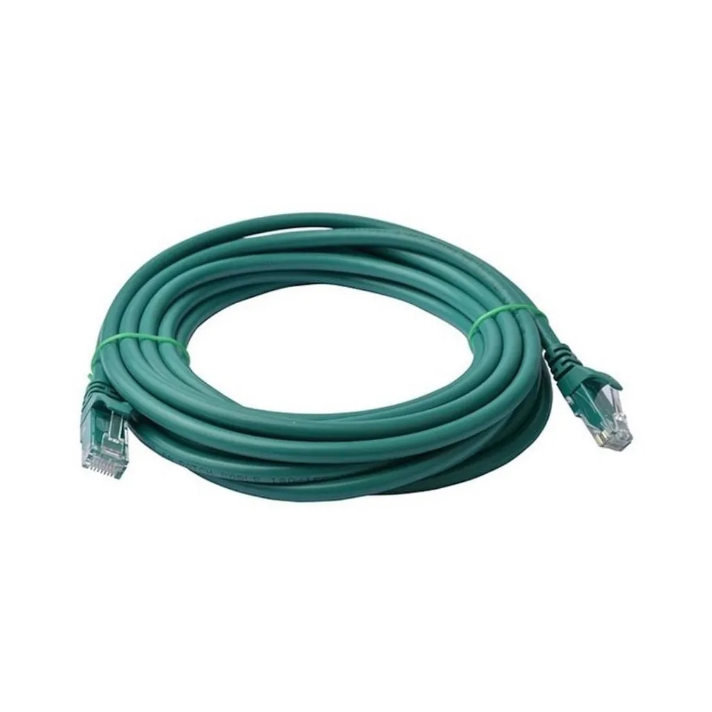 8WARE CAT6a UTP Ethernet Cable Snagless Green - 5m