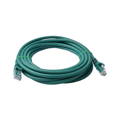 8WARE CAT6a UTP Ethernet Cable Snagless Green - 5m