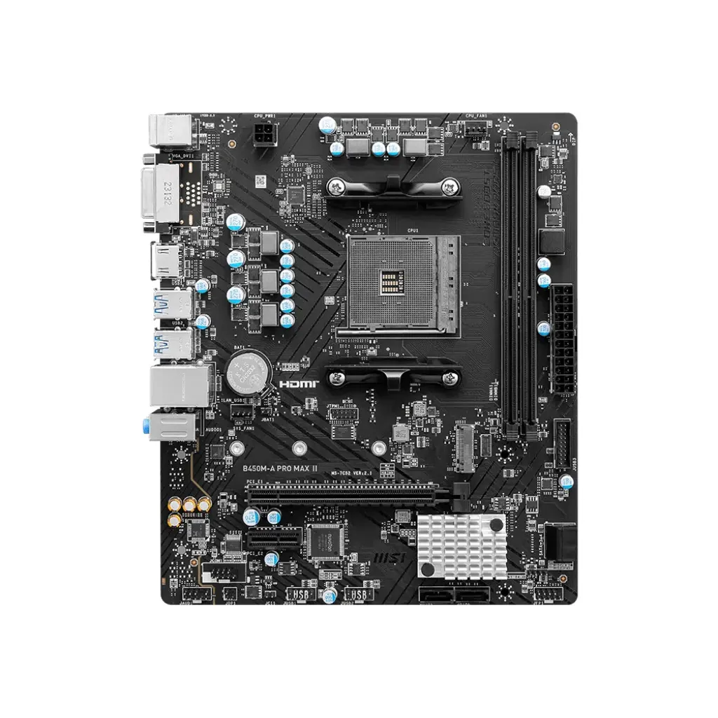 MSI B450M-A PRO MAX II AM4 mATX Motherboard