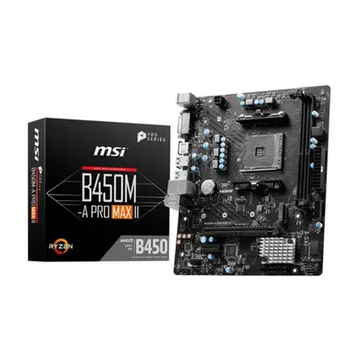 MSI B450M-A PRO MAX II AM4 mATX Motherboard