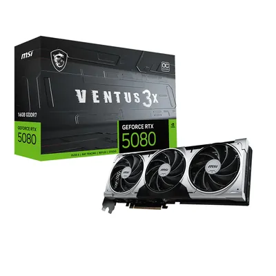 MSI GeForce RTX 5080 Ventus 3X OC Plus 16GB GDDR7