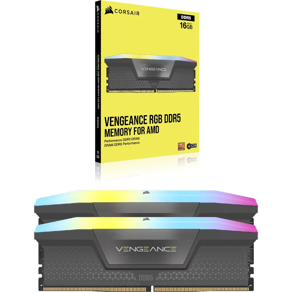 Corsair Vengeance RGB 32GB (2x16GB) DDR5 6000MT/s CL36