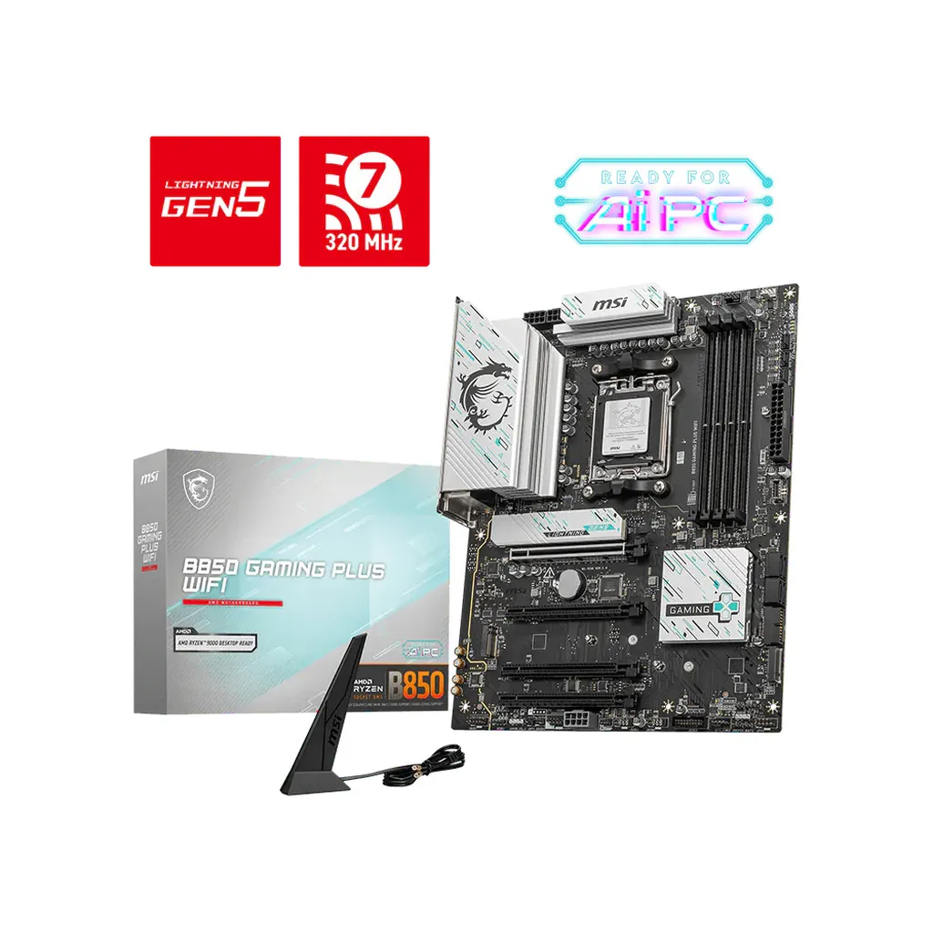 MSI X870 GAMING PLUS WIFI AM5 ATX Motherboard