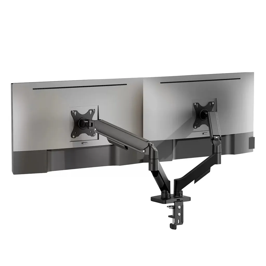 mbeat Ergolife Dual-Screen Gas Spring Monitor Arm up to 32" 9kg