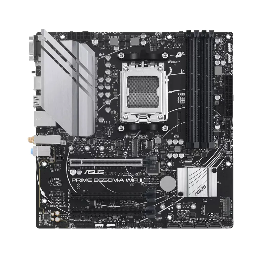 ASUS PRIME B650M-A WiFi II CSM AM5 mATX Motherboard