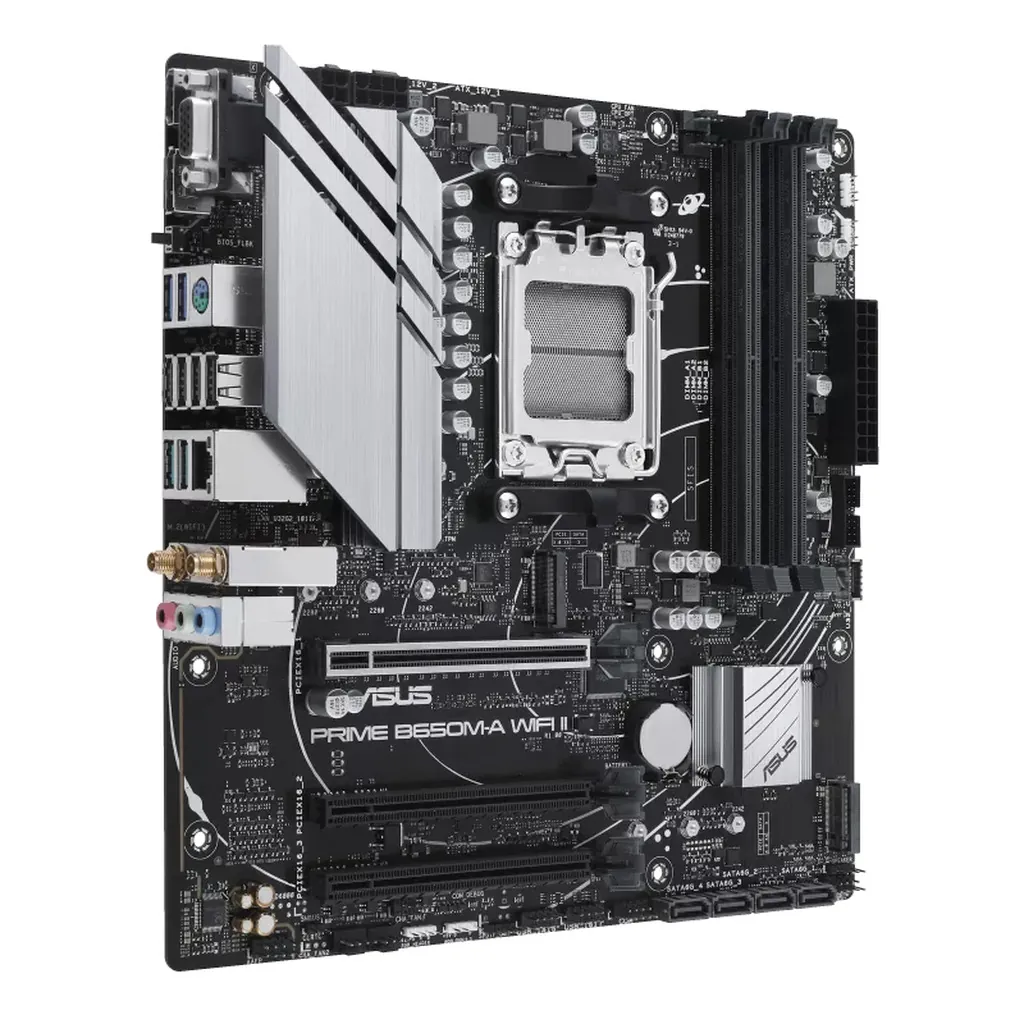 ASUS PRIME B650M-A WiFi II CSM AM5 mATX Motherboard